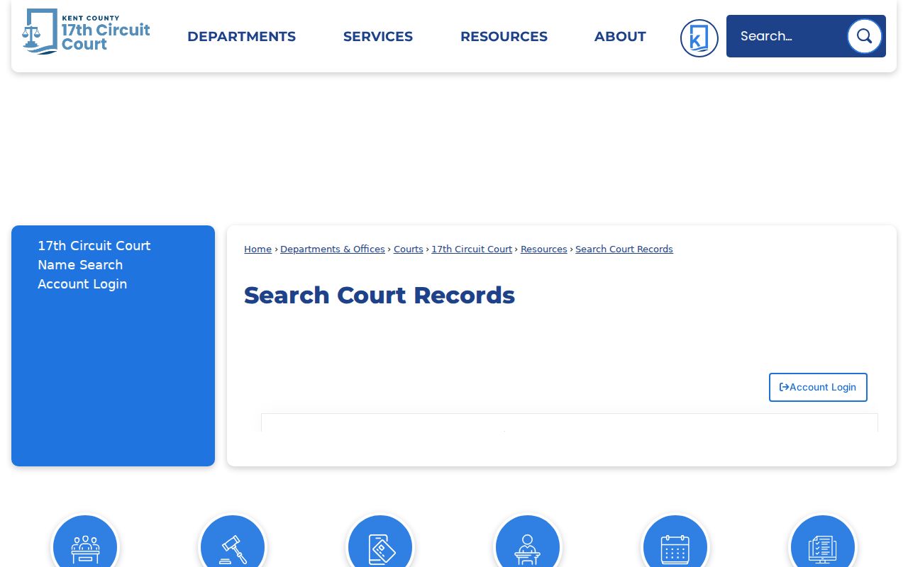 Plainfield Township resident lookup Kent 17th Circuit name search